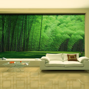 大自然风景绿竹林竹子简约3大型壁纸壁画客厅沙发卧室5背景墙纸
