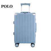 polo时尚行李箱大容量，出行旅行箱轻音万向轮拉杆箱，男女同款080691