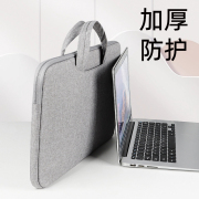 笔记本内胆包电脑包女手提男通勤13公文包，14寸适用15.6苹果macbook华为metabook联想16游戏本平板ipad收纳包