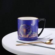 tomic马克杯创意陶瓷咖啡杯家用早餐costa杯子女生夏季水杯牛奶杯