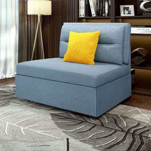 沙发变床组合单人沙发，床小户型两用多功能带储物推拉伸缩简易