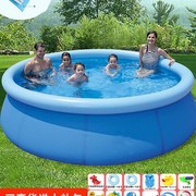 超大号家庭游泳池加厚充气儿童可摺叠游泳池成人超大型户外戏水池