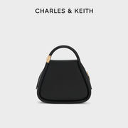 CHARLES&KEITH春夏女包CK2-30782068拉链式手提单肩水桶包女包