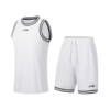 李宁篮球套装男2023夏款专业篮球系列吸汗舒适比赛运动服AATT001