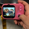 儿童相机数码可拍照可录像女孩相机玩具，高像素(高像素)生日礼物3-6-9-12岁