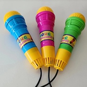 儿童玩具话筒麦克风幼儿园，教具道具回音，话筒(不干胶随机发)