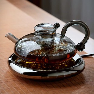全度花茶壶套装英式煮下午茶水果茶具耐热玻璃，北欧风格轻奢养生壶