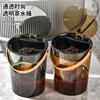 茶水桶茶渣分离过滤排水桶茶道茶台垃圾桶功夫茶具配件茶叶废水桶