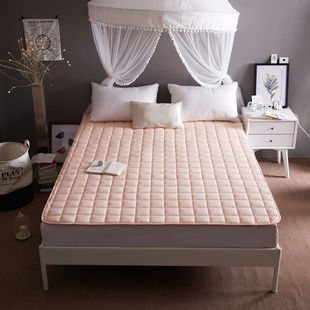 全棉床垫床褥1.8m双人垫被1.5米床，褥子单人加厚防滑保护垫烂漫玉