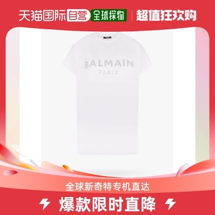 香港直邮Balmain巴尔曼女士T恤运动百搭透气休闲舒适简约日常白色