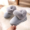 儿童雪地靴冬季男宝宝0-3岁加绒加厚棉鞋2-8女婴幼儿防滑保暖靴子