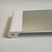 电脑萤幕支架 台式增高架 带USB手机充电器 办公笔记本散热架