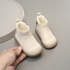 女童马丁靴冬季加绒宝宝，小靴子1一3岁婴儿棉鞋软底防滑学步鞋