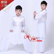 儿童古典舞蹈服装盛世鸿姿民族现代舞蹈演出服幼儿武术表演服男童