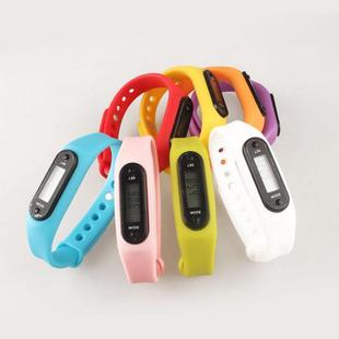 LED电子计步器手环表 电子计步器手表 运动计步儿童手表