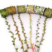 5毫米树叶麻绳森林系列绳，清新装饰麻绳绳子，diy手工背景仿真藤条