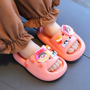 糖果女孩粉色卡通可爱甜美女童拖鞋室外耐磨防滑舒适夏季儿童拖鞋