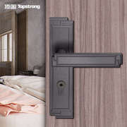 顶固门锁室内卧室房门锁卫生间实木门把手静音锁具家用分体锁面板