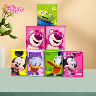 迪士尼果汁软糖果礼盒铁罐装水果味喜糖送礼Disney草莓熊儿童零食