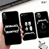 Metallica重金属摇滚手机壳适用11PRO苹果6S软XSMAX防摔5SE硅胶78