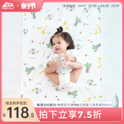 诺绵婴儿隔尿垫可机洗隔床垫宝宝尿布台垫纯棉大号月经垫护理垫