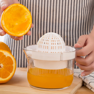 手动榨汁机挤压器家用小型迷你橙汁压榨器榨柠檬压汁杯炸果汁神器