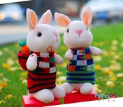 幼儿园手工制作袜子娃娃玩偶材料包创意文艺走心礼物送女友暖暖兔