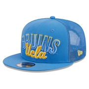 美国New Era加利福尼亚加州大学棒球帽网眼帽子浅蓝色UCLA