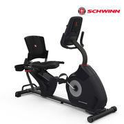 Schwinn十字星卧式健身车动感单车家用室内健身房器材运动自行车