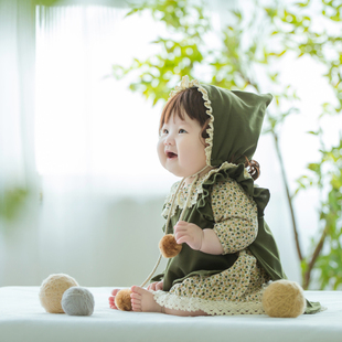 儿童摄影服装韩版影楼拍照服饰百天周岁宝宝写真照相韩式童装