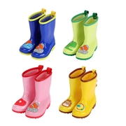 儿童雨鞋雨靴男童女童宝宝防滑防水恐龙水鞋卡通轻便环保学生时尚