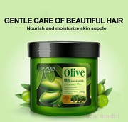 oliveoilhairmaskconditioner橄榄，免蒸护发膜焗油膏护发素