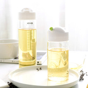 家用玻璃油瓶油壶创意防漏酱油瓶罐大小号透明调味瓶醋壶厨房用品