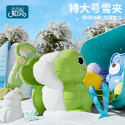 夹雪球夹子玩雪工具小鸭子儿童堆雪人打雪仗下雪模具神器装备玩具