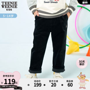 TeenieWeenie Kids小熊童装男童2022年春季款可爱休闲潮流长裤