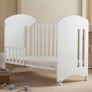 婴儿床宝宝床BB新生儿环保实木多功能儿童床可拼接大床