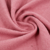 秋冬粉红色针织肌里圈圈毛料羊毛呢服装布料外套连衣裙套装面料