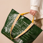 超市购物袋折叠便携环保袋帆布袋手提袋买菜包杜邦纸袋出口大容量