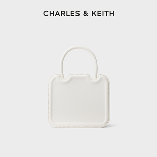 CHARLES＆KEITH春女包CK2-30781598时尚单肩斜挎包Perline饼干包
