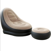 充气沙发躺椅单人折叠懒人沙发 卧室情侣沙发便携S型冲气床椅
