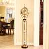新奢华欧式落地钟美式客厅静音创意大气大座钟别墅摆件装饰立钟表