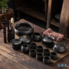 。清禅苑宜兴紫砂茶具套装复古日式泡茶壶盖碗杯家用客厅功夫礼盒