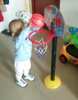 迷你儿童篮球架篮框便携幼儿园强身玩具，篮球板篮球架z子女孩运动