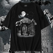 极誉恶搞星战帝国步行机AT-AT短袖T恤创意个性周边纯棉半袖潮