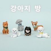 pigure韩国正版狗狗小屋盲盒柴犬泰迪柯基博美，比熊潮公仔手办