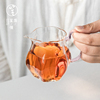 落笙加厚玻璃公道杯高档日式分茶器单个耐热透明茶海匀杯功夫茶具