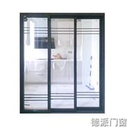 定制厨房门隔断门铝镁合金折叠门卫生间阳台，伸缩客厅推拉门玻璃门