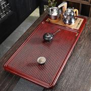 中式全自动实木茶盘家用茶台功夫茶具电磁炉四合一体简约茶托