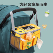 大容量多功能童车包USB推车挂包时尚外出母婴妈咪包电动车挂物袋