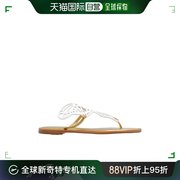 香港直邮sophiawebster夹趾平底凉鞋talulahsss24123whitegold